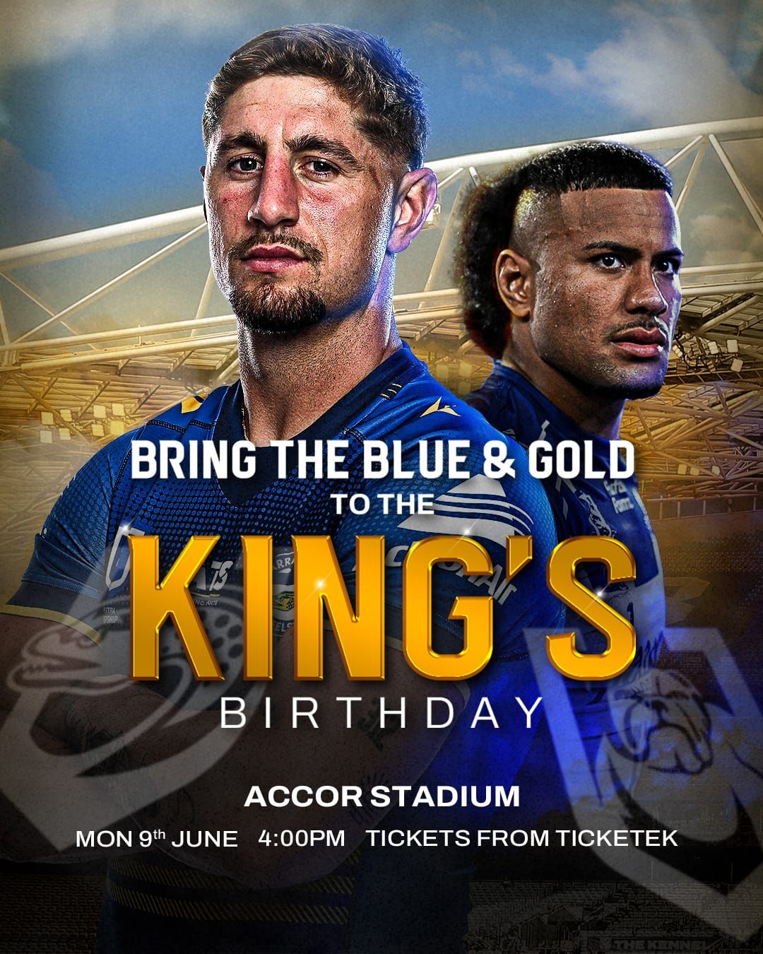 Member Exclusive: Get 10% off tickets vs. Bulldogs & go into draw to win a signed jersey!