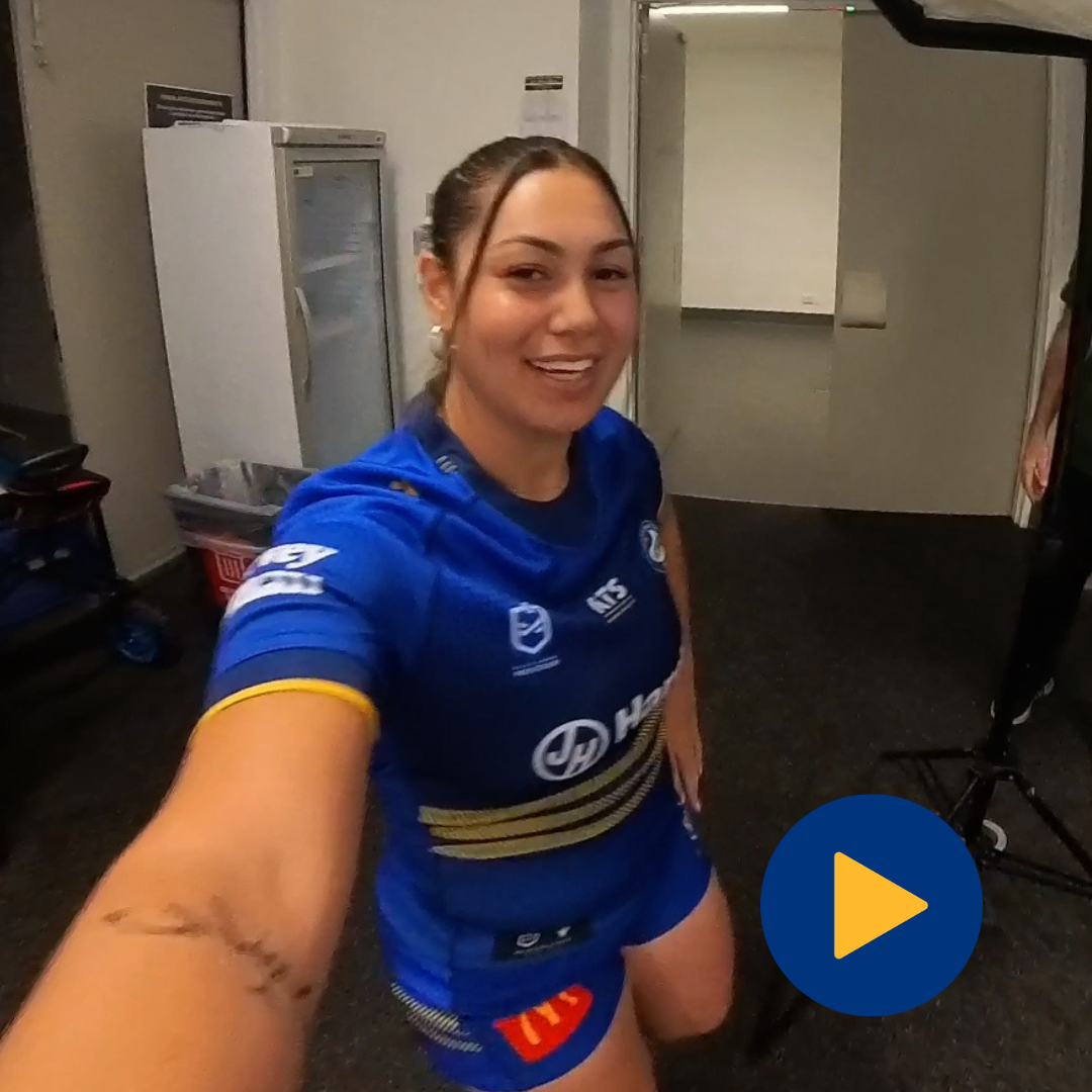 NRLW Content Day: Behind the scenes