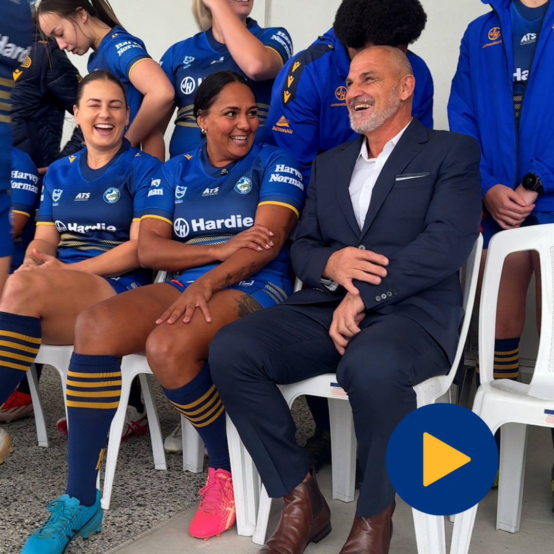 Mic'd up with Mahalia Murphy at our 2025 Team photo