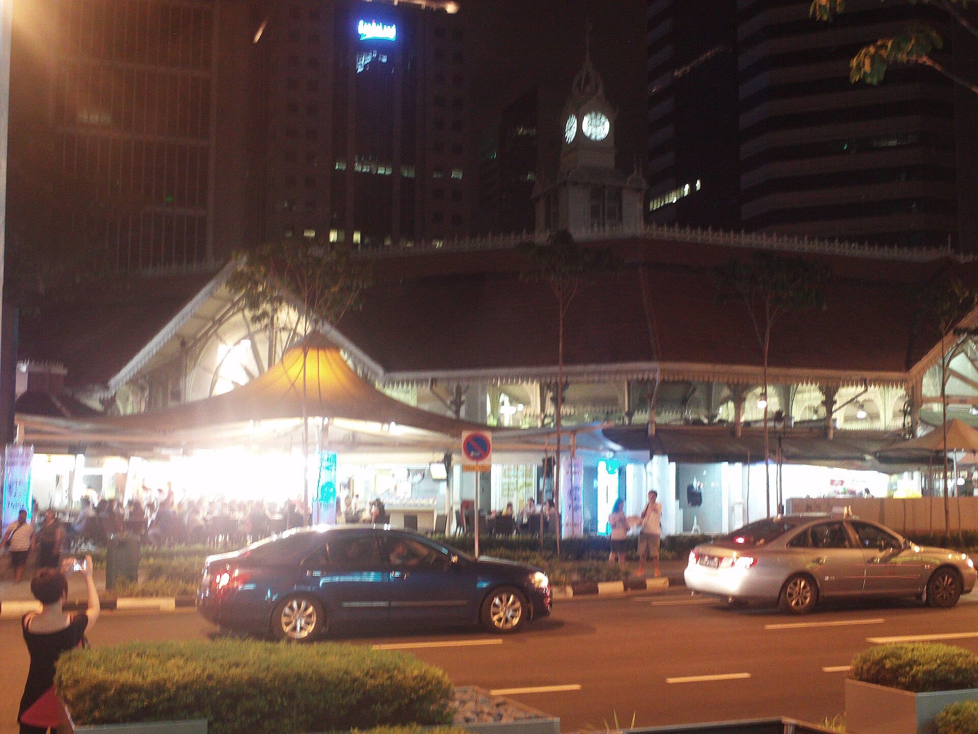 Lau Pa Sat hawker centre in Singapore's CBD