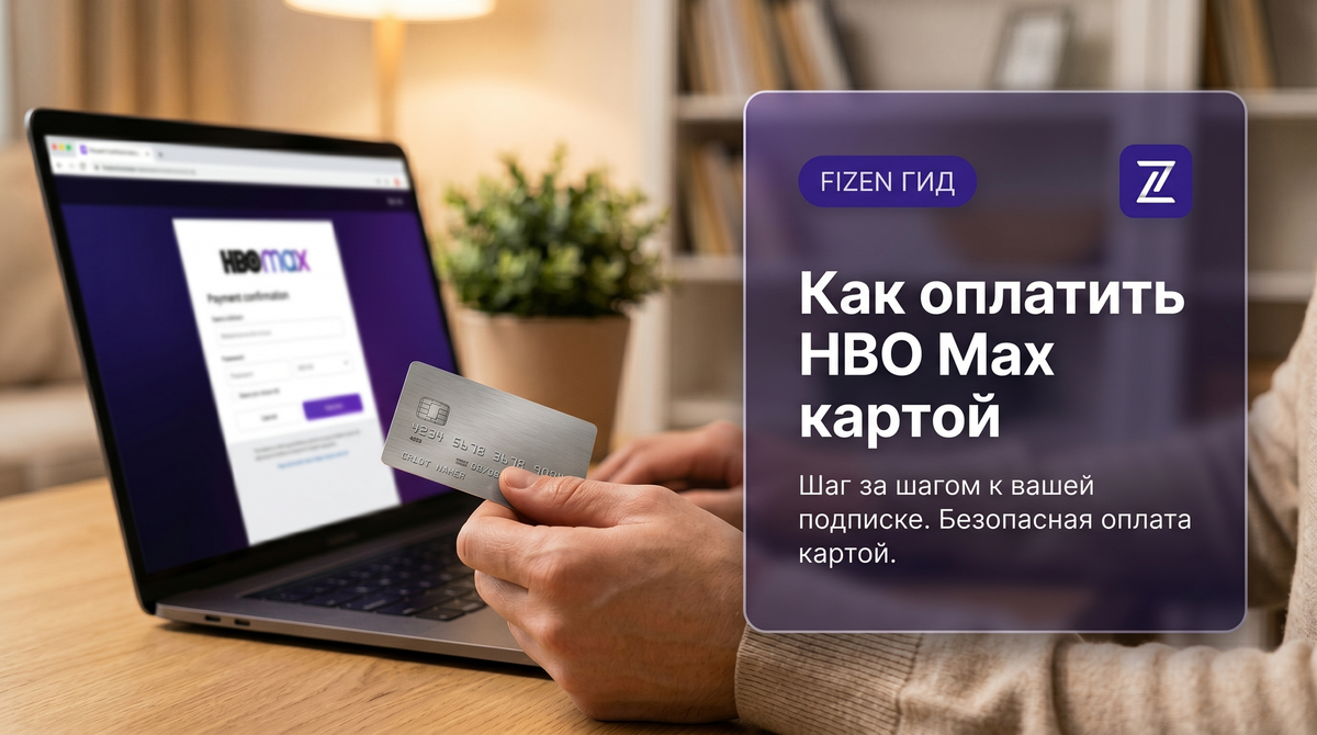 Как оплатить HBO Max картой в 2026 году