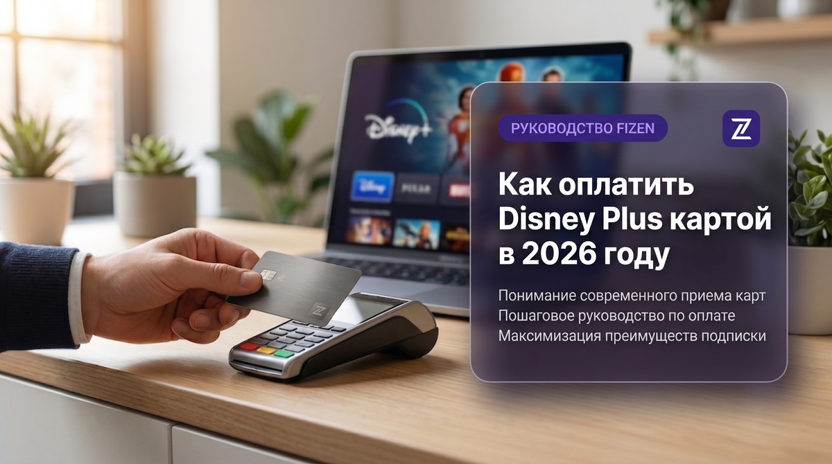 Как оплатить подписку Disney+ картой в 2026 году
