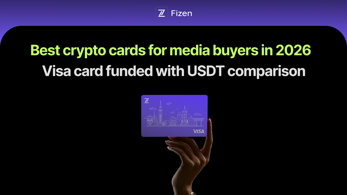 Best USDT Cards for Media Buyers in 2026