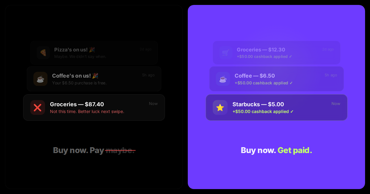 "Buy Now, Pay Maybe" Is Trending - But What If a Card Just Paid You Back Instead?