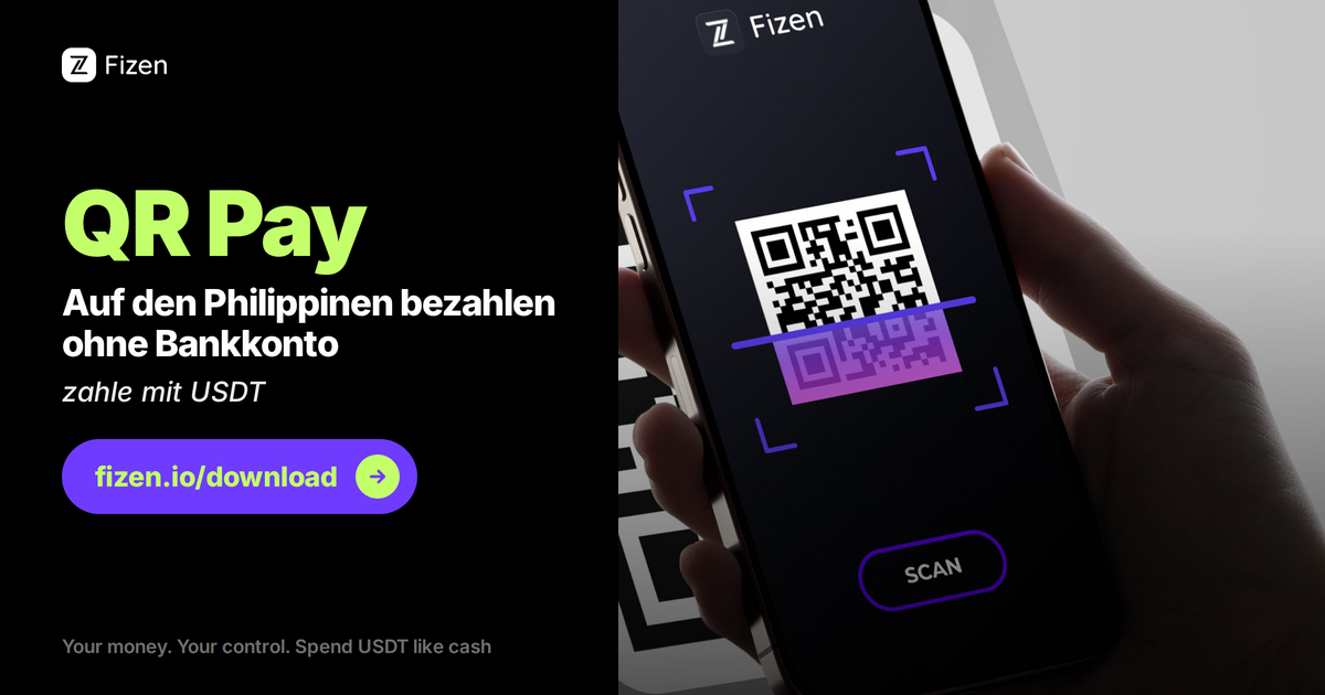 Auf den Philippinen bezahlen ohne Bankkonto — QR Ph mit USDT scannen (2026)