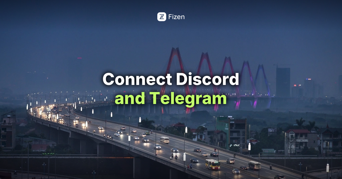 Connect Discord & Telegram In 5 Seconds on Fizen Super App