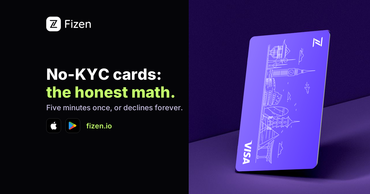 No-KYC Crypto Cards in 2026: The Real Risks and the Smarter Alternative