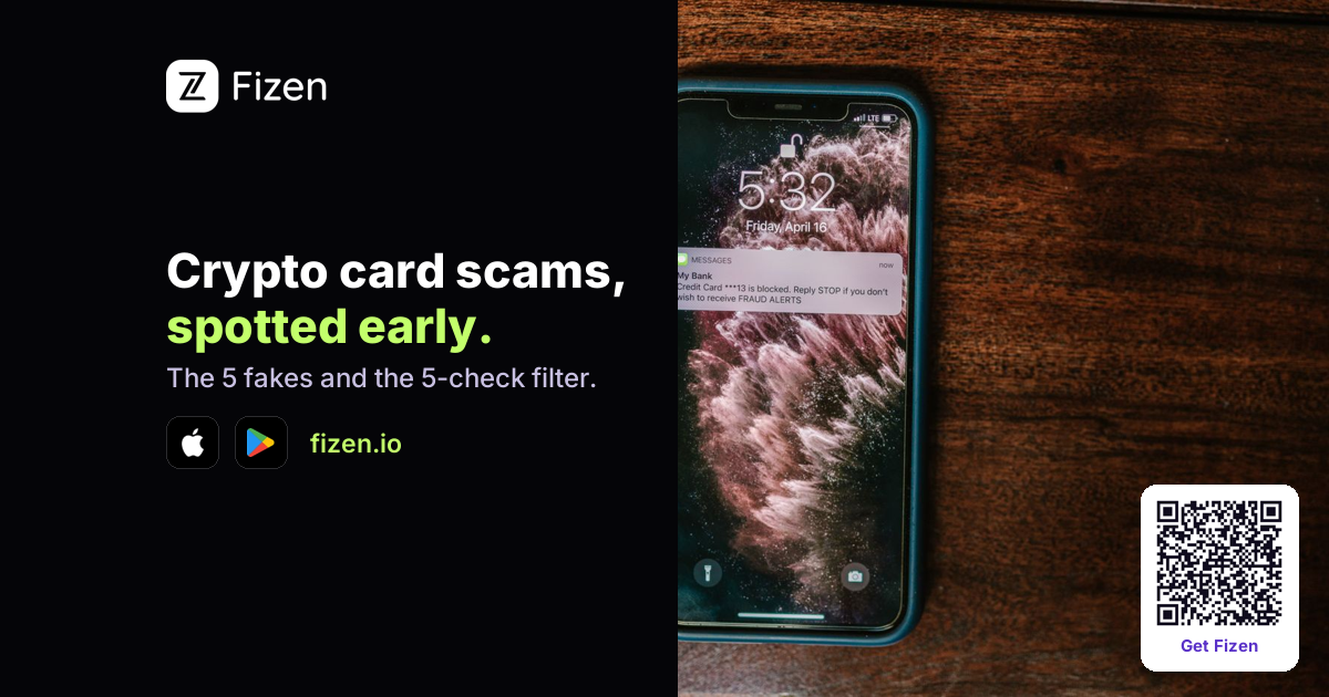 Crypto Card Scams in 2026: The 5 Fakes Circulating and How to Spot Them