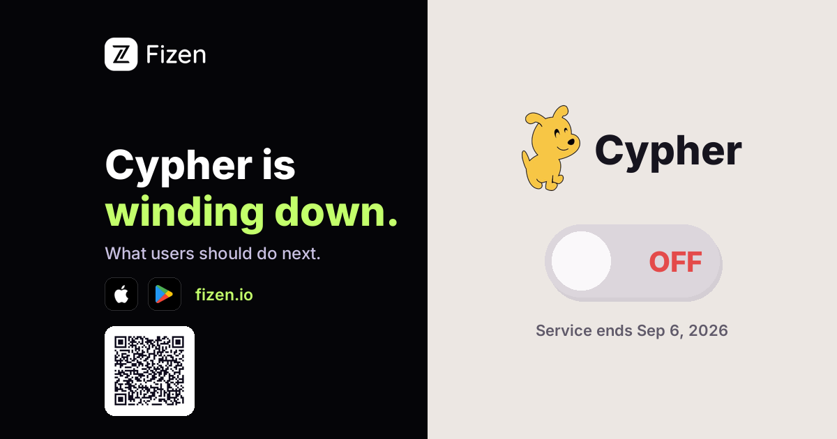 Cypher Is Winding Down: Cardholder Deadlines and What to Use Next (2026)
