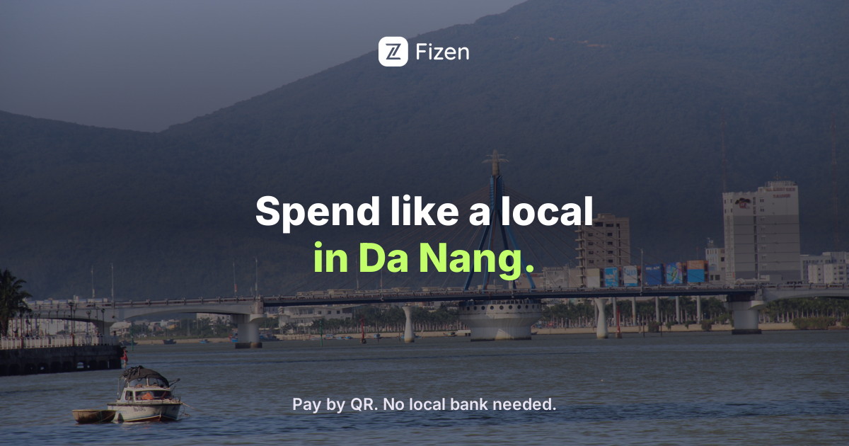 Spend USDT in Da Nang with Fizen