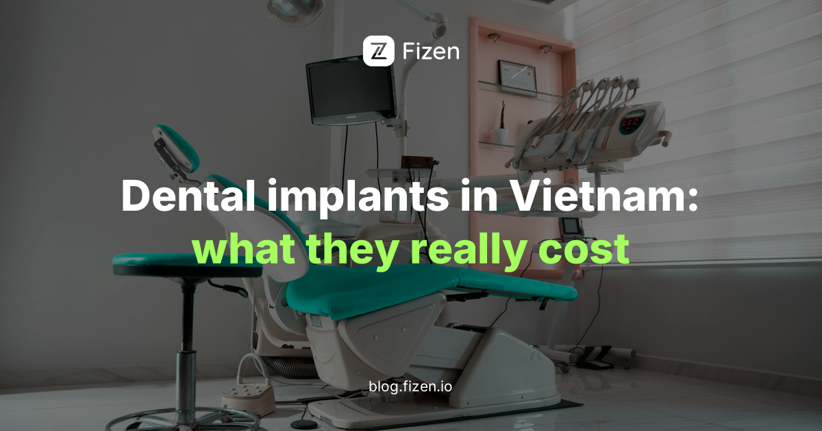 Dental chair and equipment, implant costs in Vietnam
