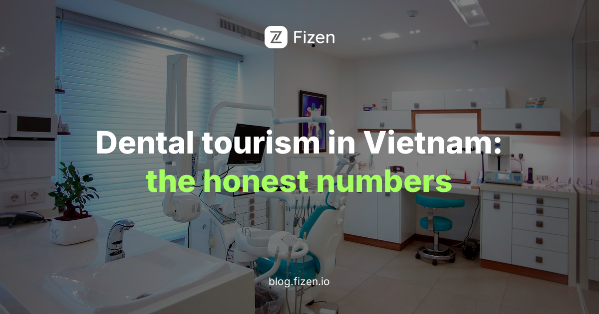 Modern dental clinic operatory, dental tourism in Vietnam