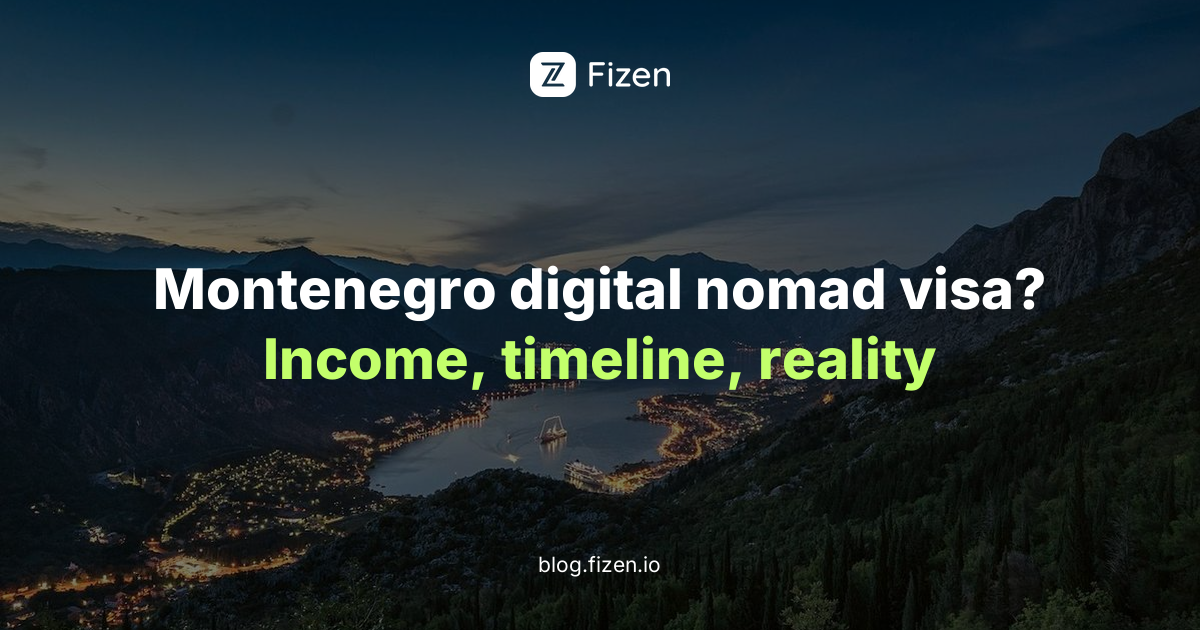 Montenegro digital nomad visa 2026 guide