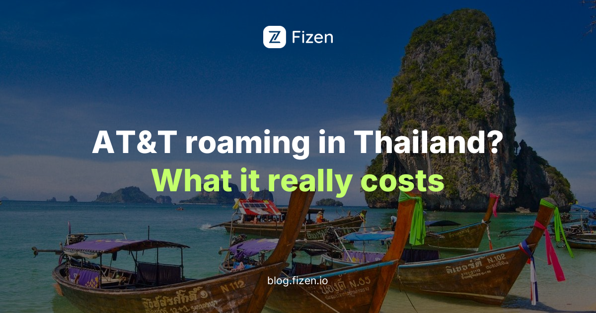 AT&T roaming costs in Thailand 2026 vs travel eSIM