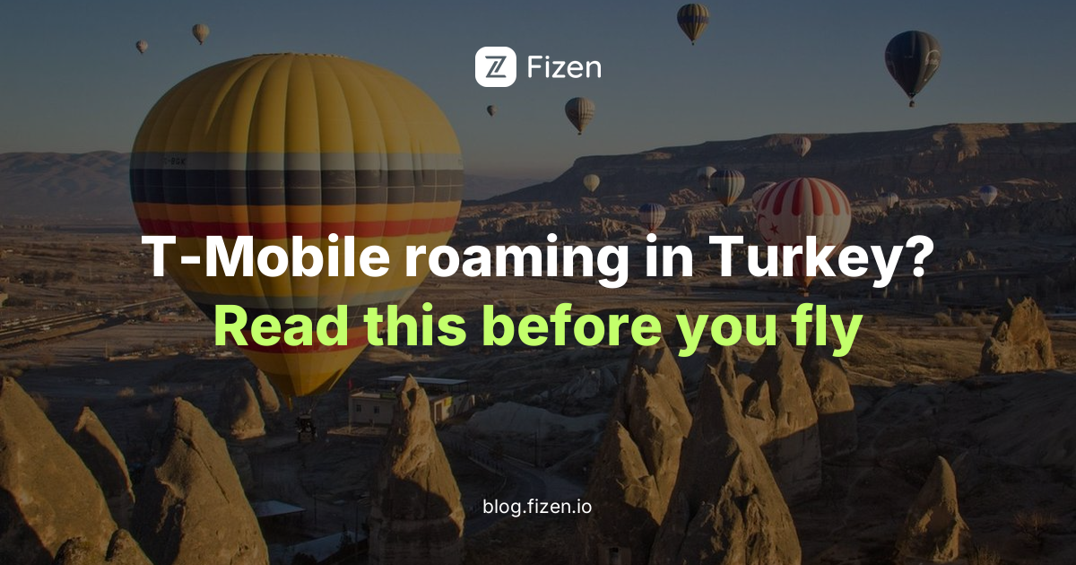 T-Mobile roaming costs in Turkey 2026 vs travel eSIM