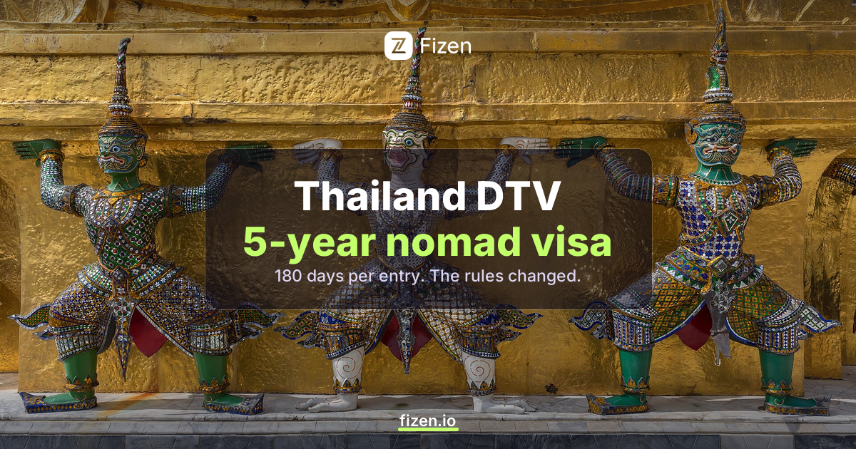 Thailand's DTV Visa in 2026: Five Years, and Suddenly Necessary