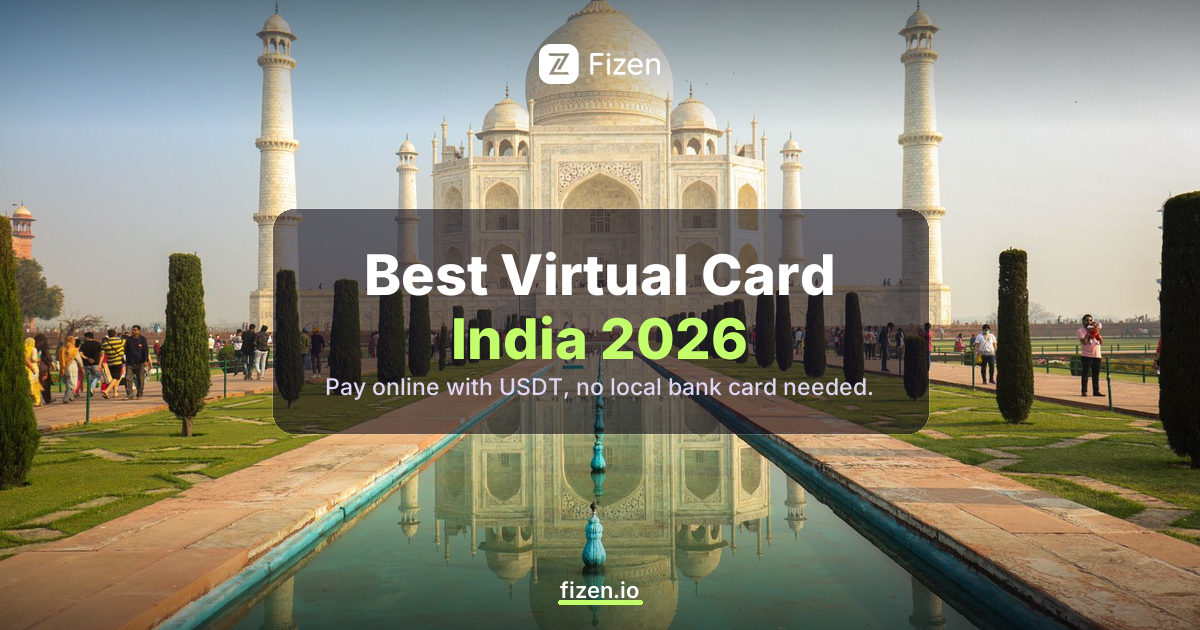 Best Virtual Card for India (2026): Pay Online With USDT