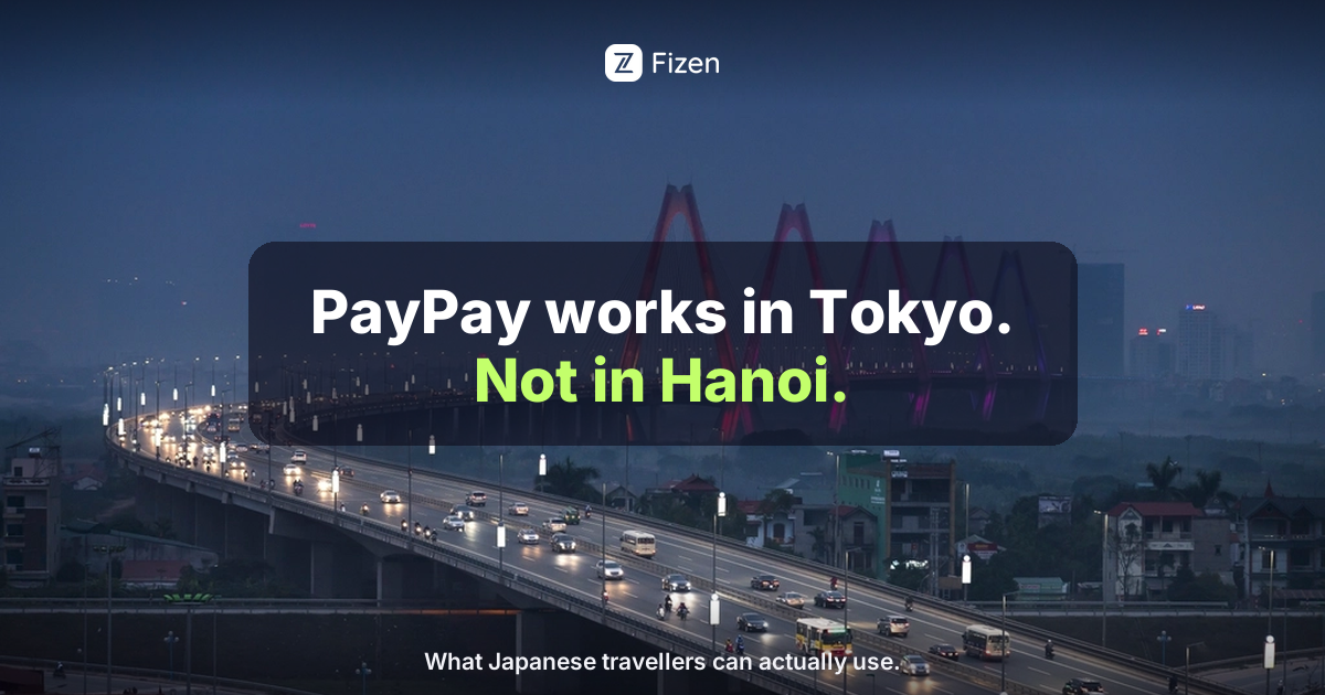 How Japanese travellers pay in Vietnam in 2026