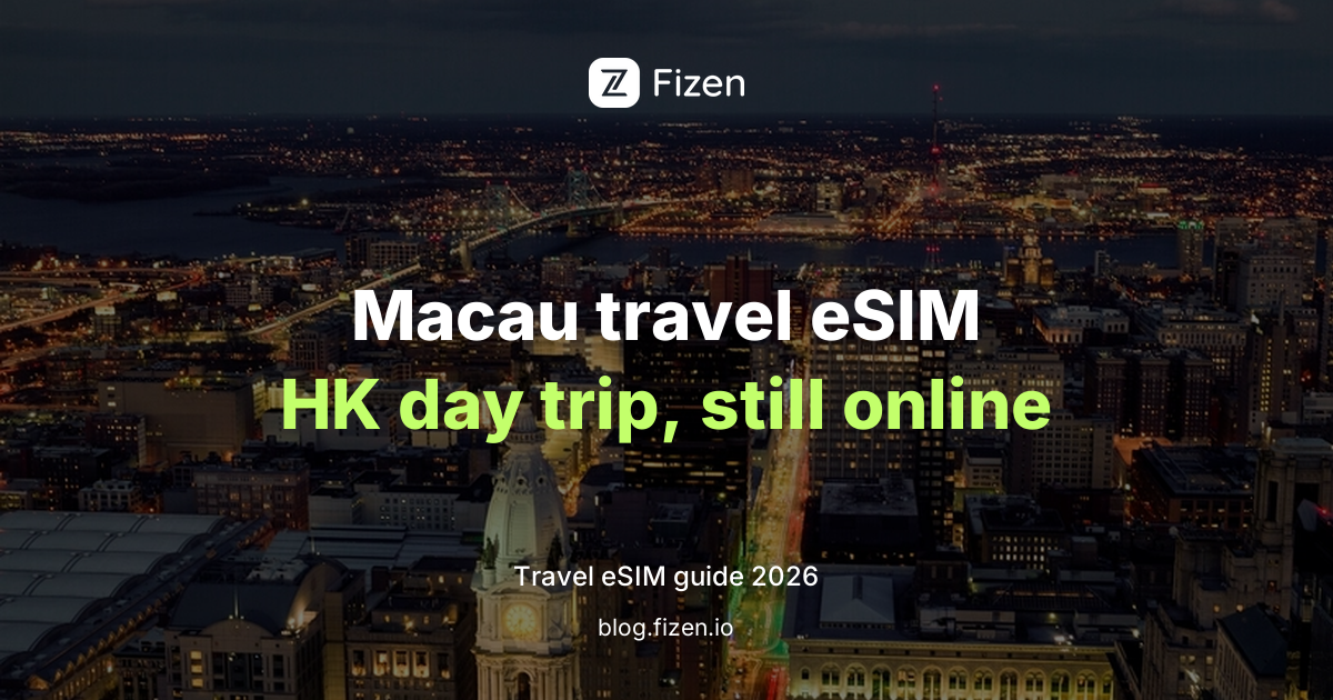 Best Travel eSIM for Macau (2026): Day Trips from Hong Kong, Casinos and Cotai
