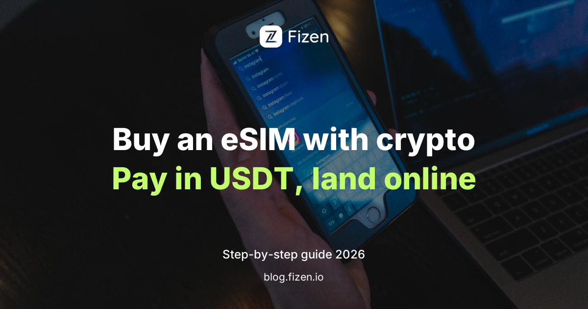 How to Buy an eSIM With Crypto (USDT) in 2026: Step by Step