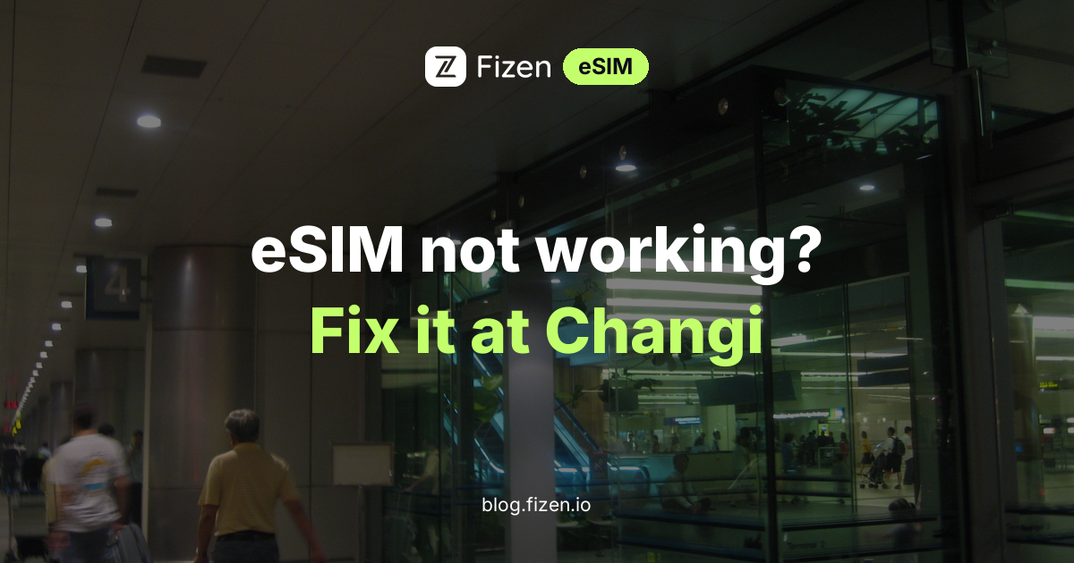 eSIM Not Working After Landing in Singapore? Changi Fixes for iPhone and Android (TOKEN2049 2026)