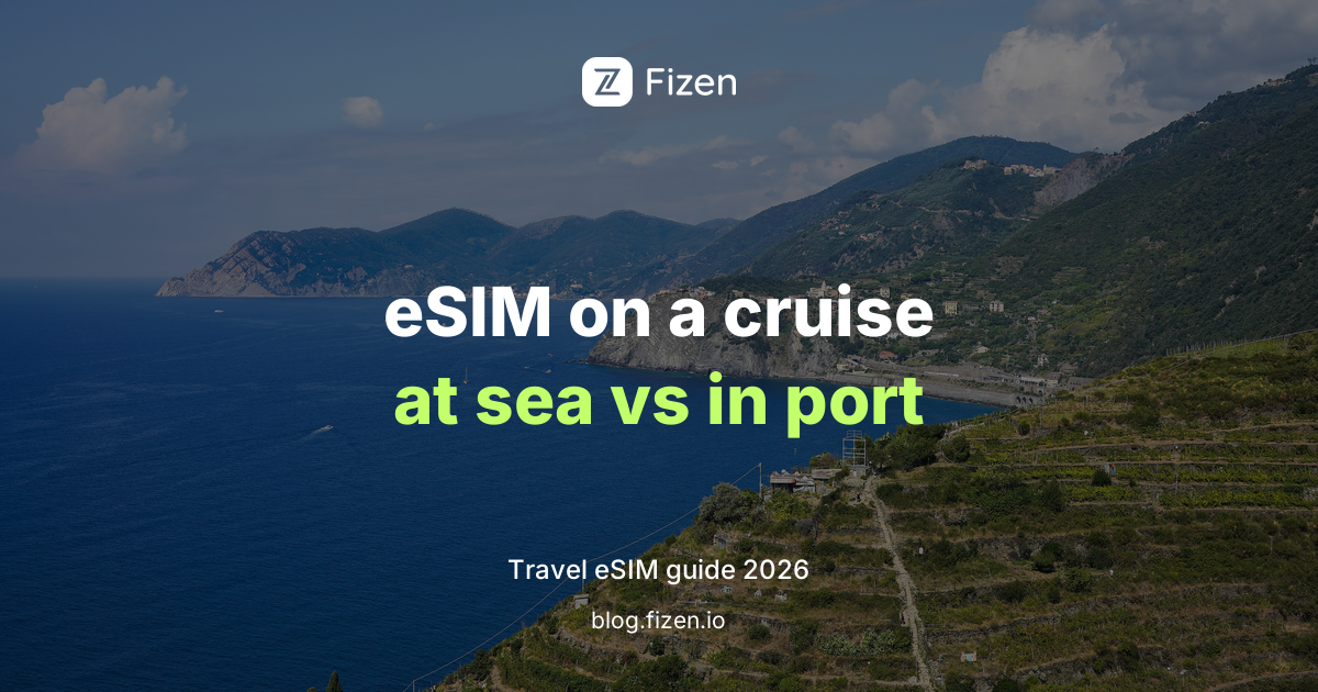 Does an eSIM Work on a Cruise Ship? At Sea vs In Port (2026 Guide)