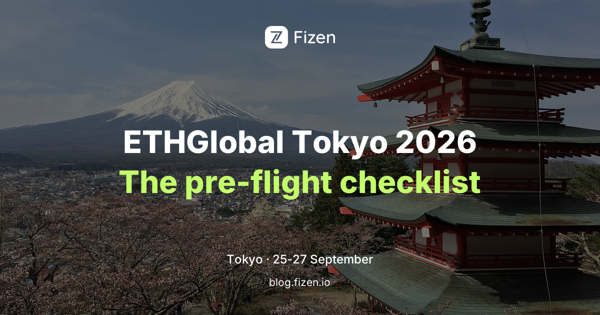 ETHGlobal Tokyo 2026 Checklist: What to Prepare Before You Fly (Data, Money, Tips)