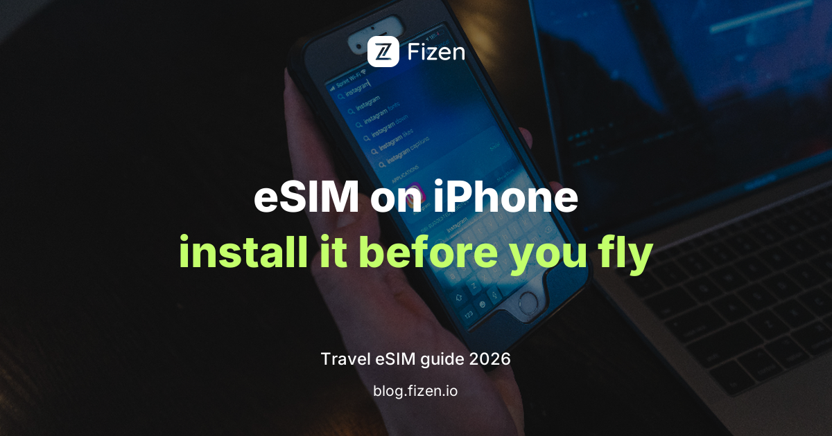 How to Install an eSIM on iPhone Before You Travel (2026 Step by Step)