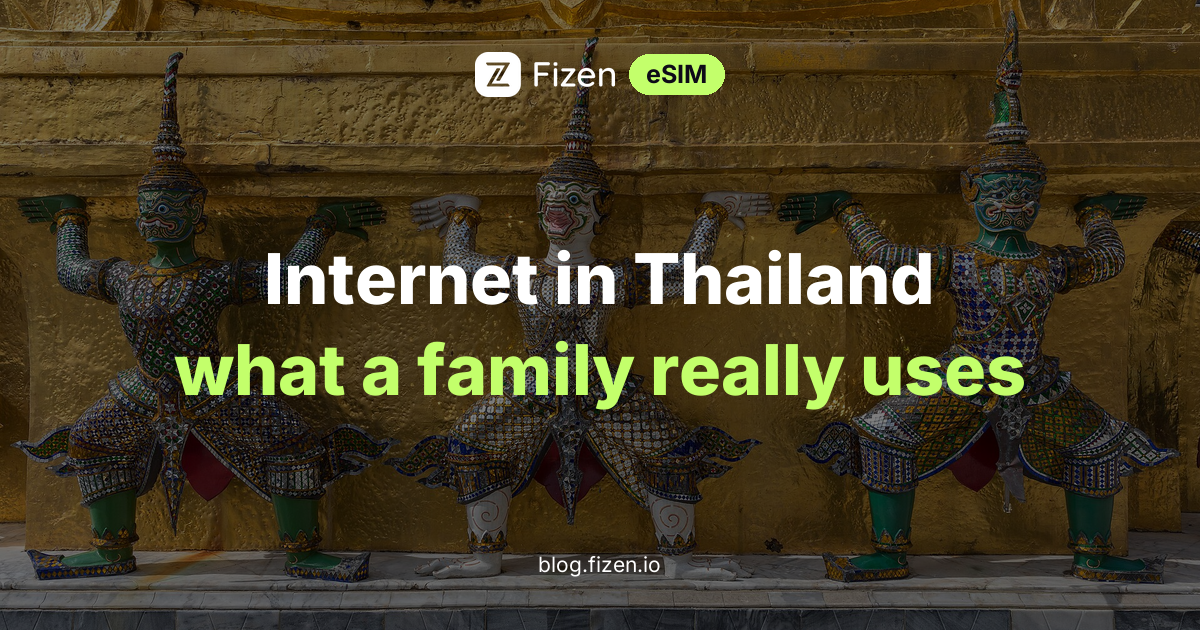 Internet in Thailand (2026): What a Two-Week Family Trip Really Costs in Data