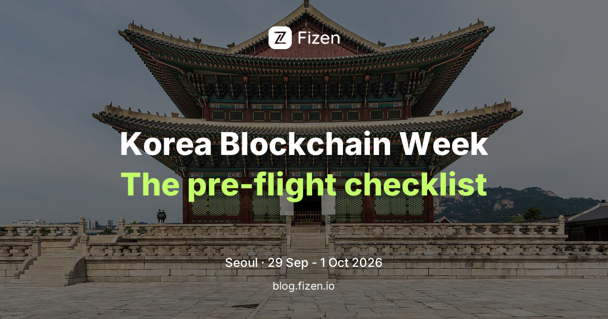 Korea Blockchain Week 2026 Checklist: Data, Money and Seoul Tips for KBW