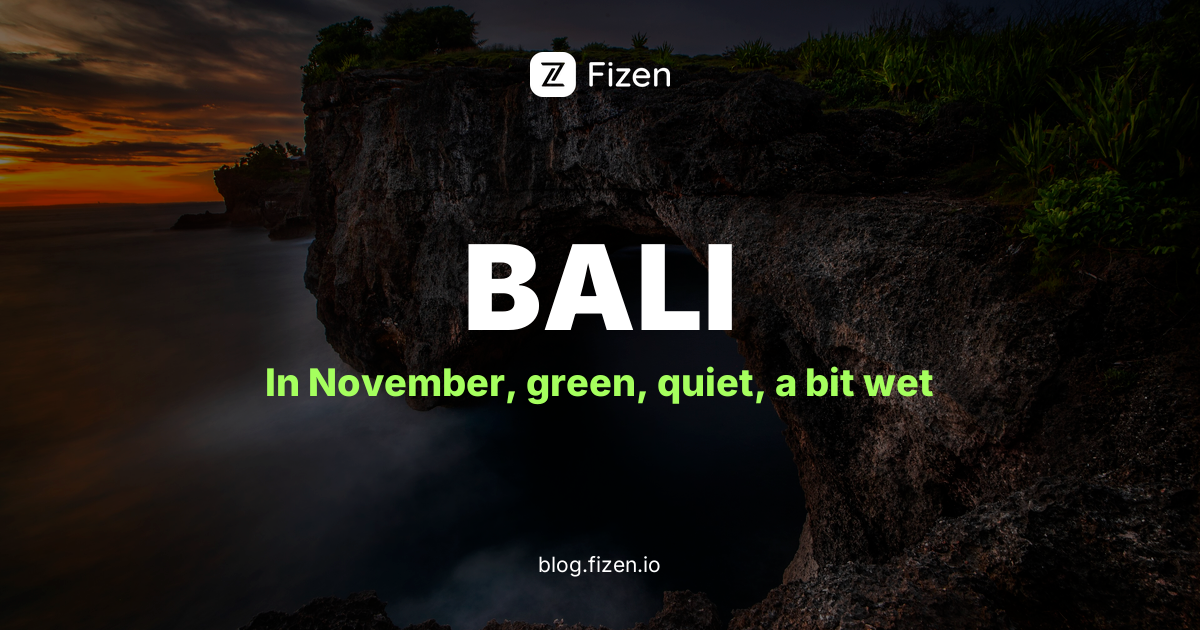 Bali in November 2026: Rainy Season Starts, What It Really Means