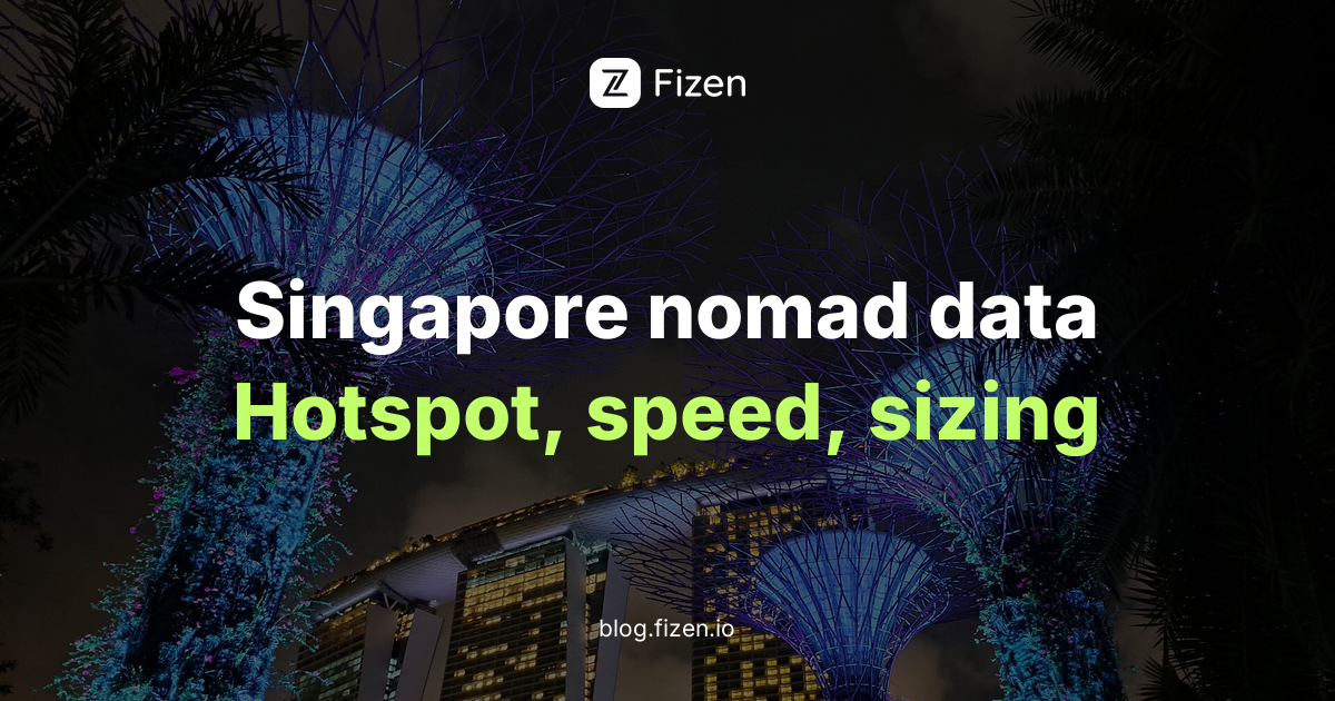 Working Remotely from Singapore: 7 Data, Speed and Hotspot Facts (Full Guide)