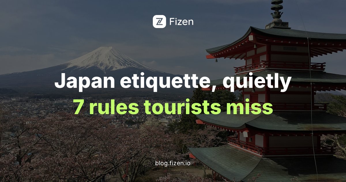 7 Japan Etiquette Rules Tourists Get Wrong (What I Wish I Knew)