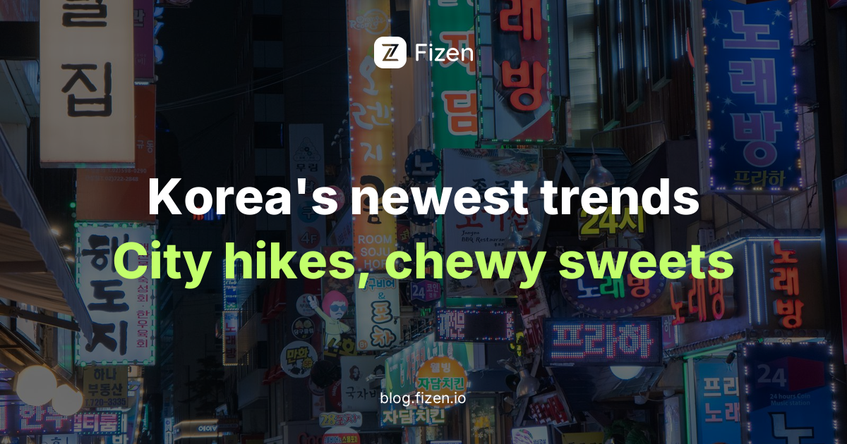 Korea's Newest Travel Trends: City Hikes, Butter Tteok and the Open-Run (2026)