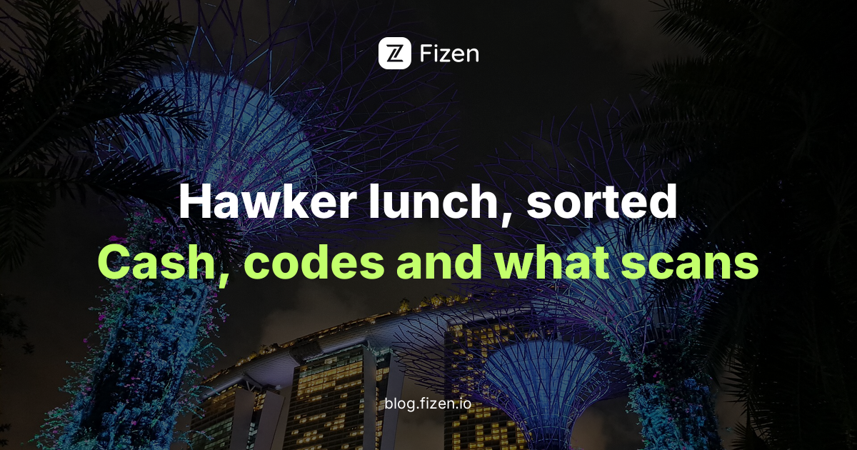 Paying at Singapore Hawker Centres as a Tourist (2026): Cash, NETS, SGQR and Which Foreign Apps Work