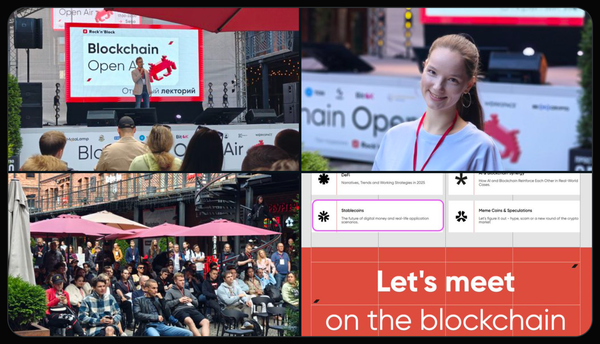 Fizen at Blockchain Open Air in Saint Petersburg 2025