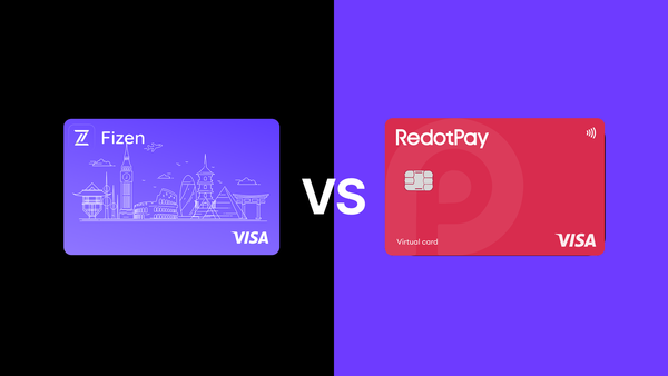 Fizen Card vs RedotPay: Fees, Cashback, and Limits Compared (2026)