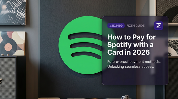 How to Pay for Spotify with a Card in 2026