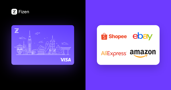 Fizen Card — The Best Crypto Card for Amazon, eBay, AliExpress