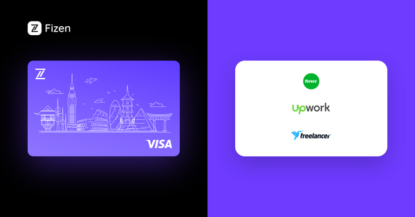 Fizen Card — The Best Crypto Card for Upwork & Fiverr Freelancers