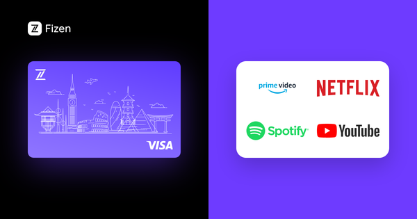 Fizen Card — The Best Crypto Card for Netflix, YouTube, Spotify