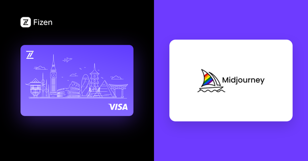 Midjourney Subscription with USDT — 0 Markup Visa Card