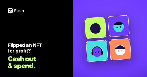 Cash out NFT profit and spend USDT on a Visa card