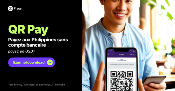 Payer aux Philippines sans compte bancaire — Scannez QR Ph avec de l'USDT (2026)