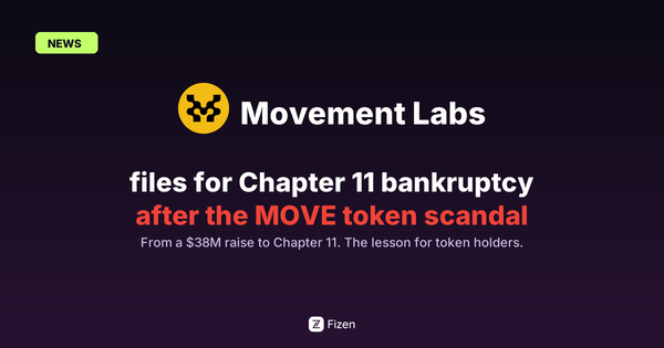 Movement Labs Files for Chapter 11 Bankruptcy After the MOVE Token Scandal