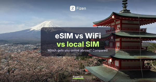 eSIM vs Pocket WiFi vs Local SIM: Which Is Best for Travel (2026)