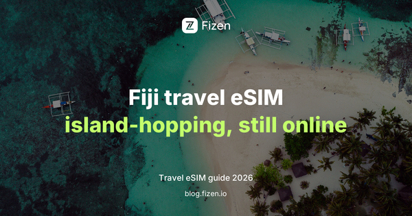 Best Travel eSIM for Fiji (2026): Islands, Resorts, Ferries and Cruise Ports