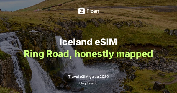 Best eSIM for Iceland 2026: Ring Road Coverage, Highland Gaps and Safety Apps