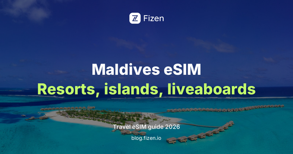 Best eSIM for the Maldives 2026: Resort Wi-Fi, Seaplanes and Liveaboards