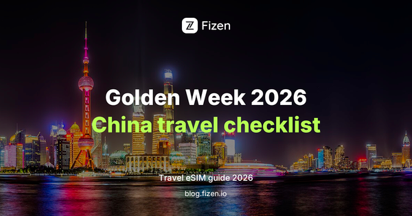 China Golden Week 2026 Travel Checklist: Dates, Trains, eSIM and Payments
